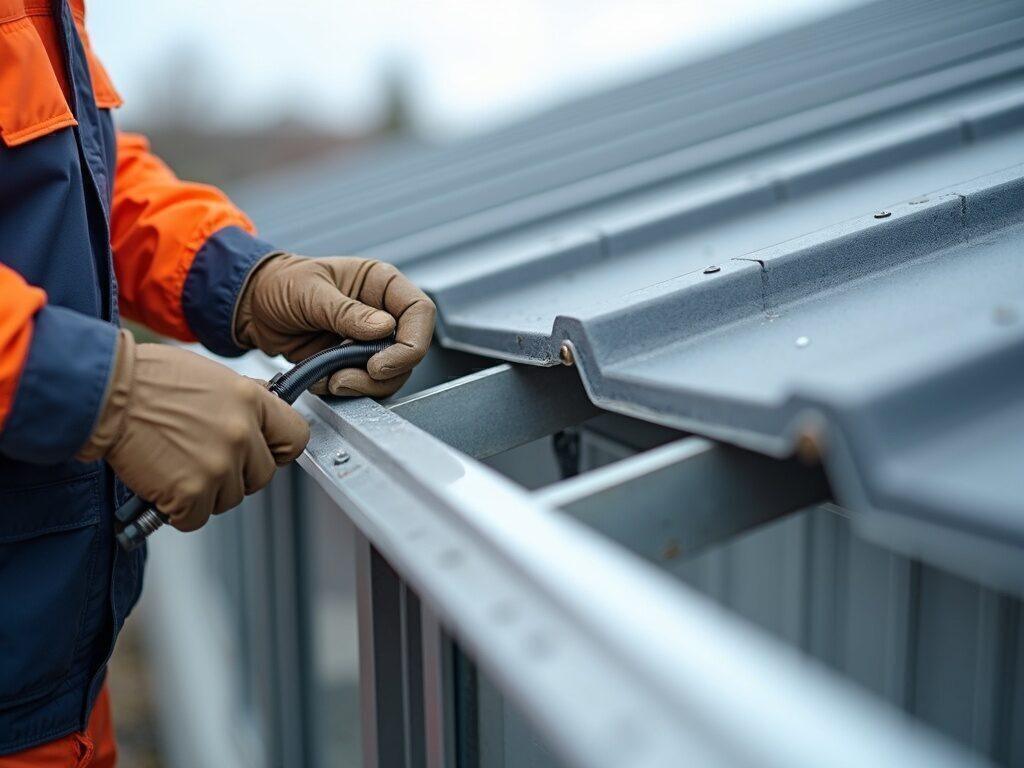 Dacheindeckung für Terrassenüberdachung für die Region
